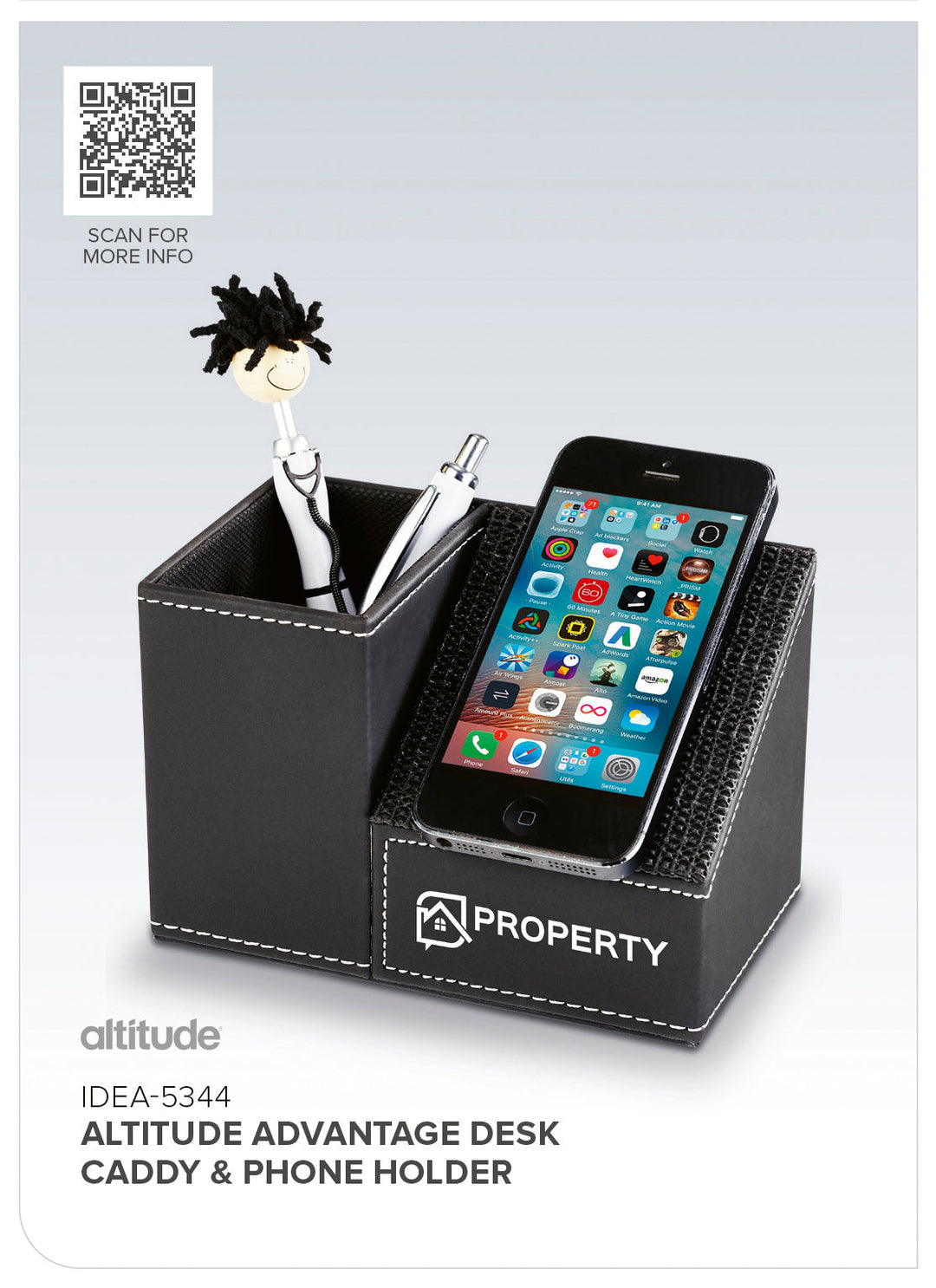 Altitude Advantage Desk Caddy & Phone Holder