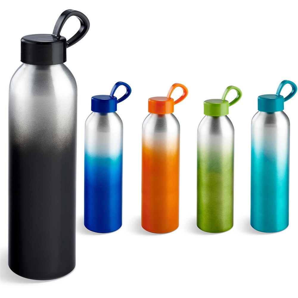 Altitude Island Aluminium Water Bottle - 650ml | Metal Drinkware | Custom branded promotional items | Giftwrap Shop