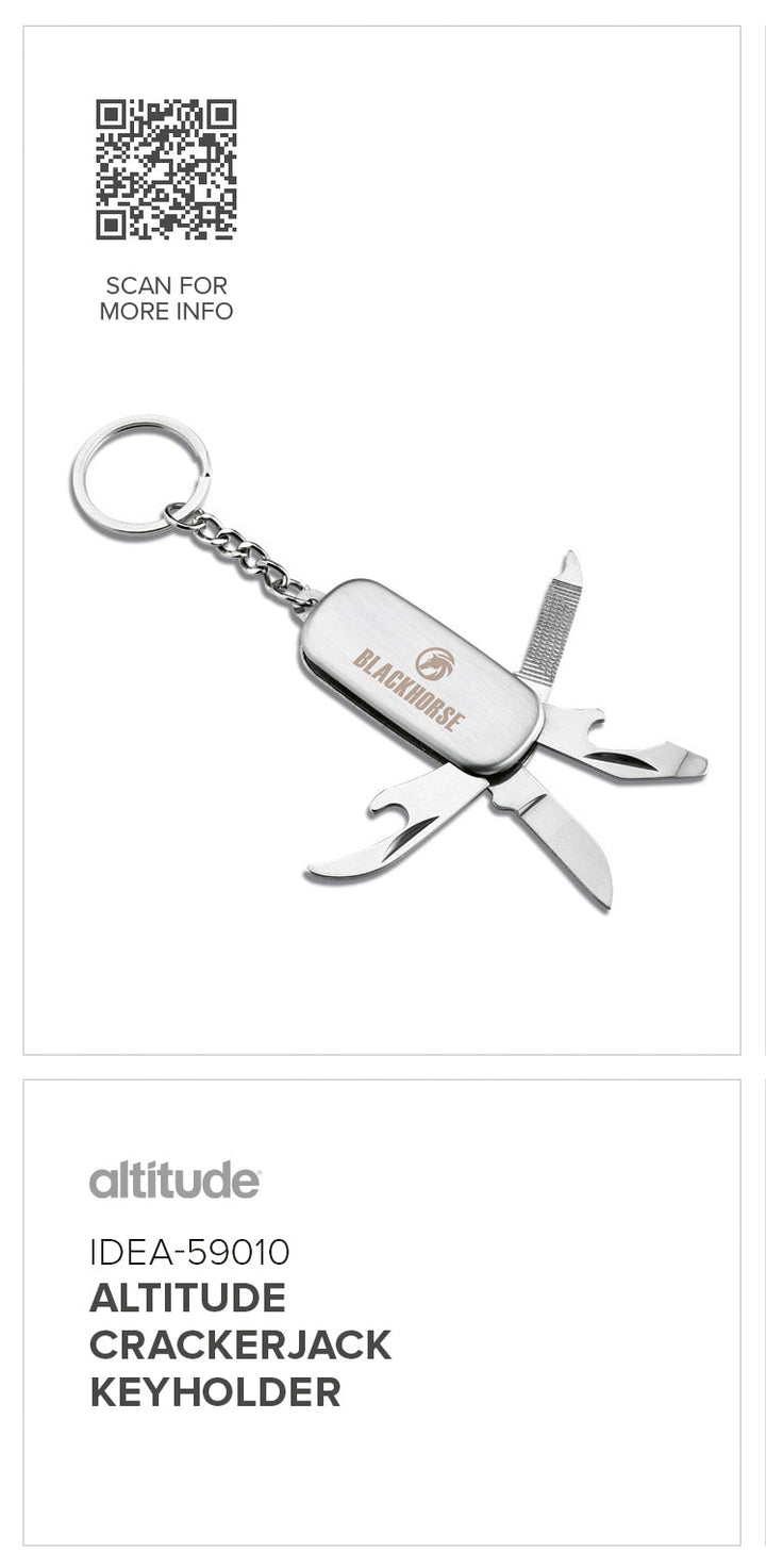 Altitude Crackerjack Keyholder | Custom Branded & Personalised Corporate Gifts | Just Brand