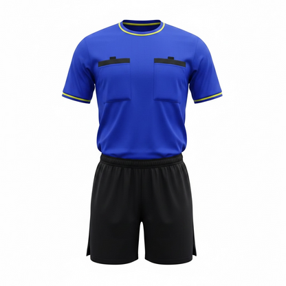 Grip Soccer Referee Kit | Senior | Blue / Black
