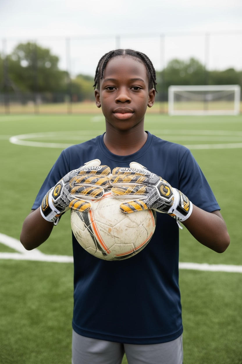 GRIP SPORT Soccer Goal Keeper Gloves - Pro Champ Black/Green