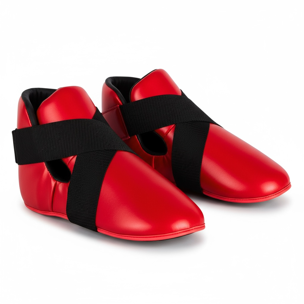 Grip Karate Foot Protector - Red