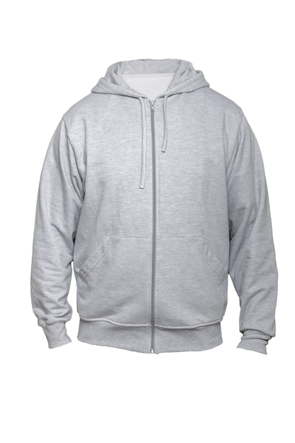 Full Zip Hoodie | 260g | 100% Brushed Cotton Fleece