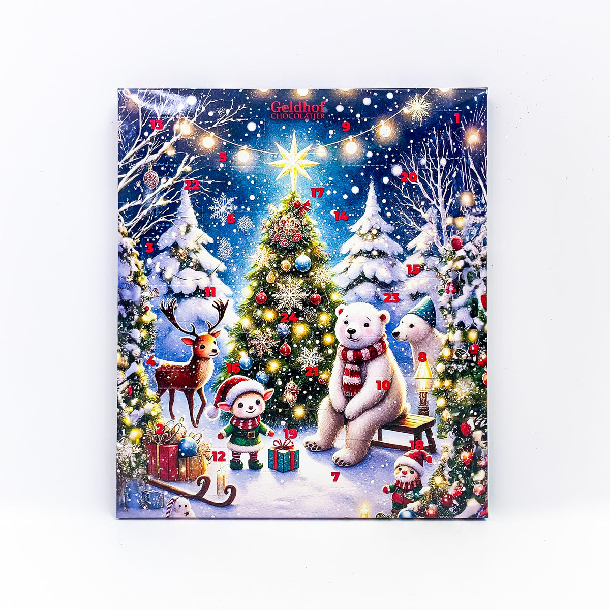 Geldhof Snowy Bears Advent Calendar