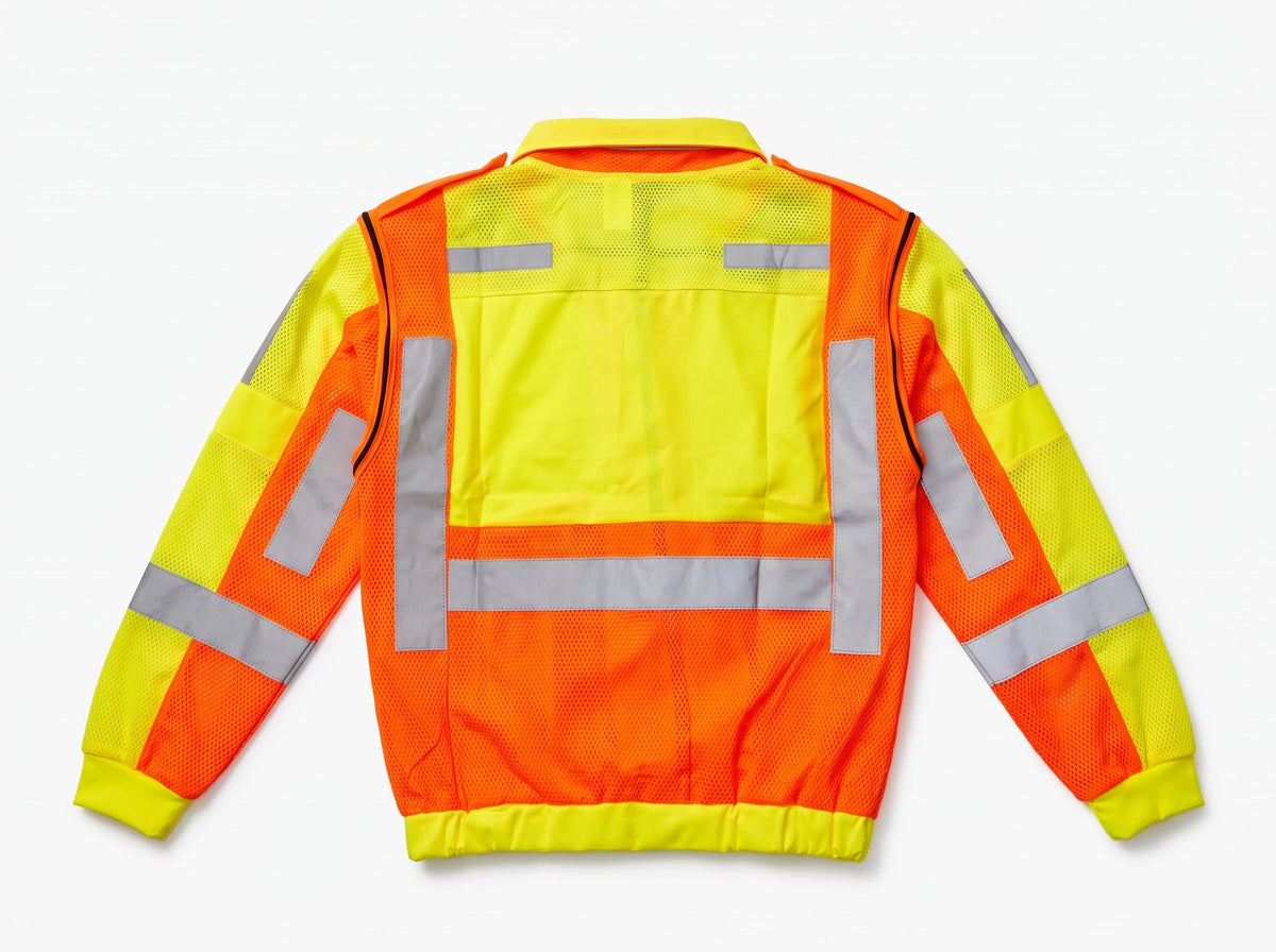 High-Visibility Reversible Safety Jacket