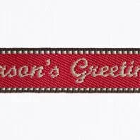 Seasons Greetings Jacquard Roll