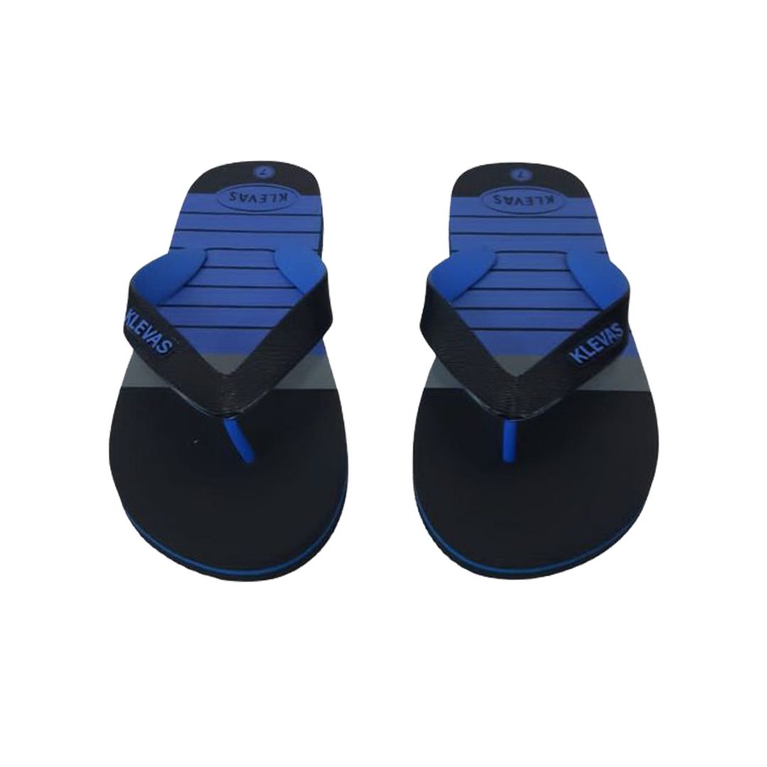 K7 Caribbean Sandal For Men | Black/Royal