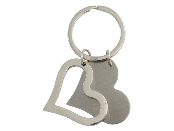 Dual Heart Keyring-Gifting Occasions-corporate valentines day gifts | valentine's day gifts for employees