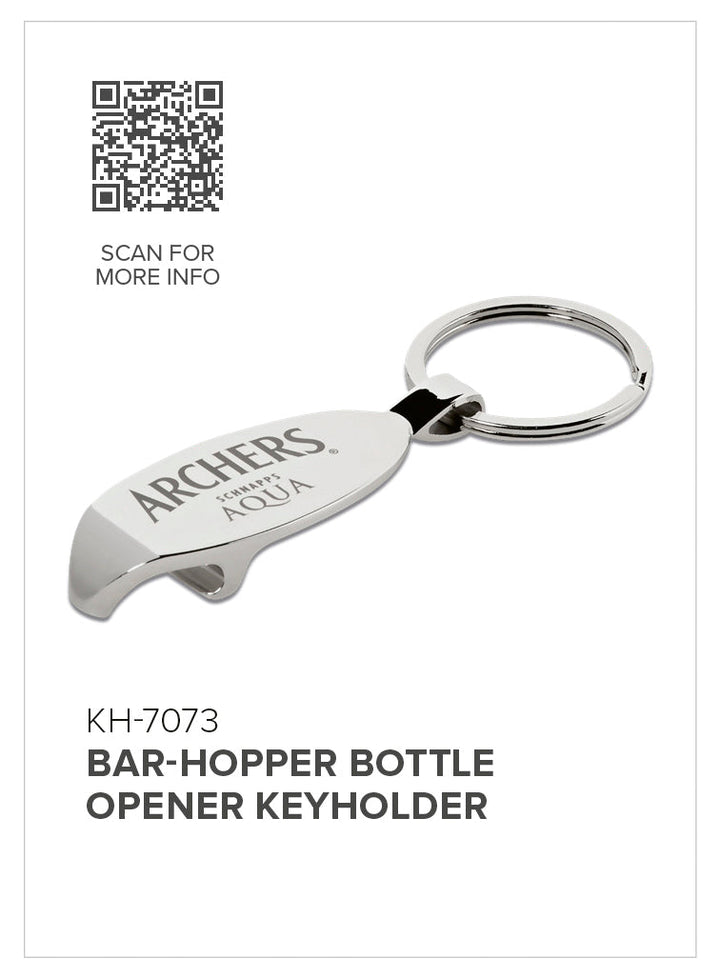 Altitude Bar-Hopper Bottle Opener Keyholder | Executive Corporate Gifts | Just Brand