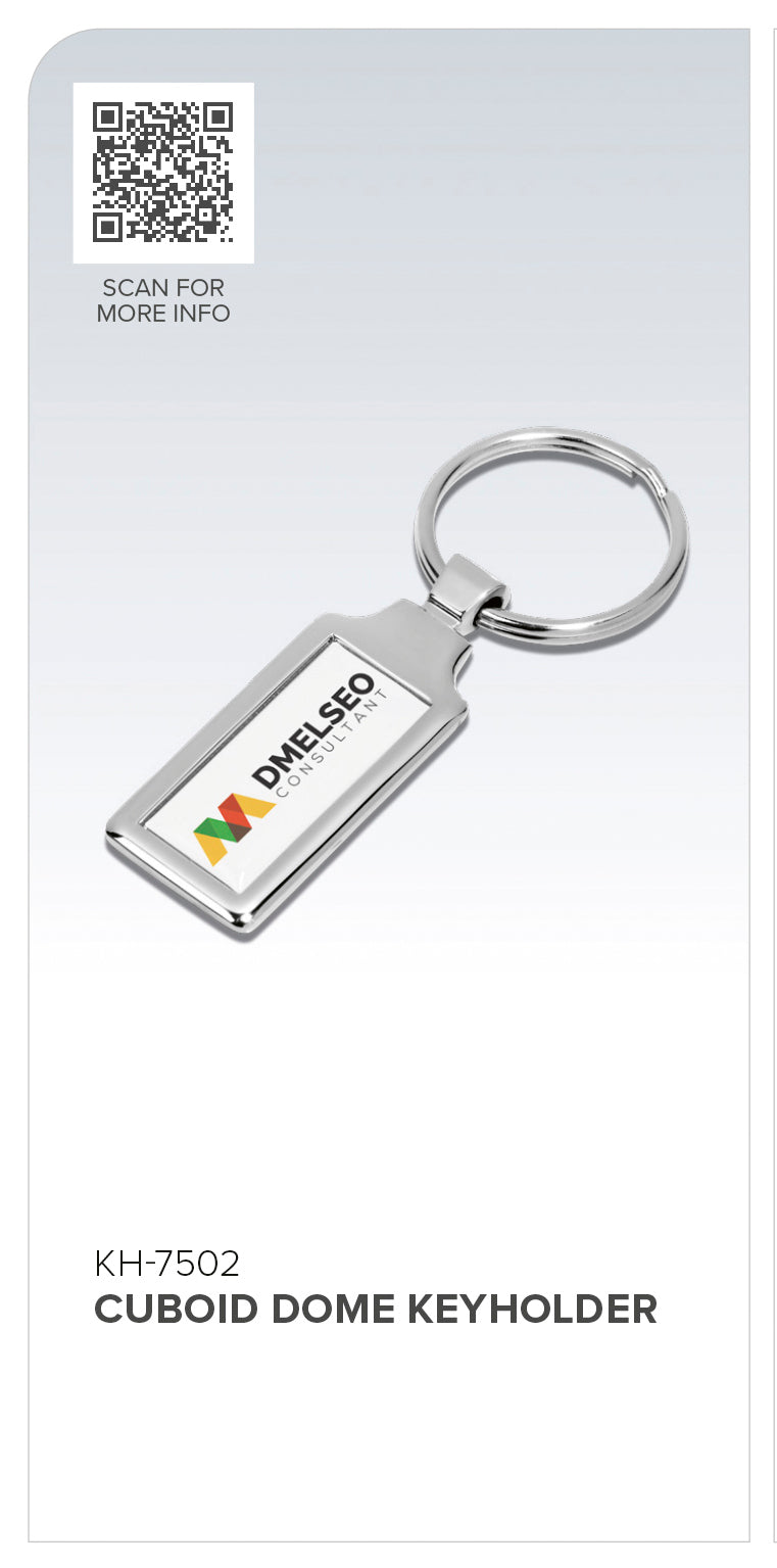 Altitude Cuboid Keyholder | Custom Branded & Personalised Corporate Gifts | Just Brand