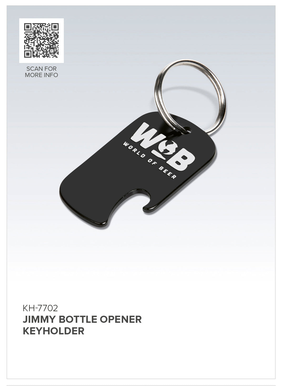 Altitude Jimmy Bottle Opener Keyholder | Bottle Opener Keyholders | Custom branded & personalised corporate gifts | Gift Wrap Shop