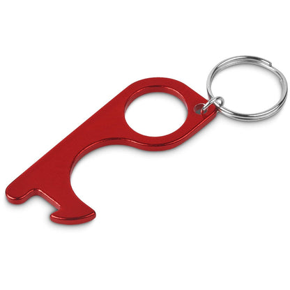 Osler Bottle Opener Keyholder - Red | Keyholders | Custom branded & personalised corporate gifts | Gift Wrap Shop