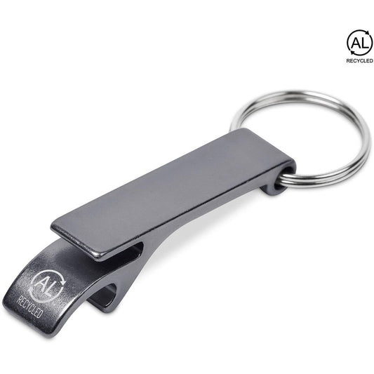 Altitude Cog Recycled Aluminium Bottle Opener Keyholder-Keyholders-corporate gift ideas for employees-branded corporate gifts | corporate gifts south africa | Just Brand