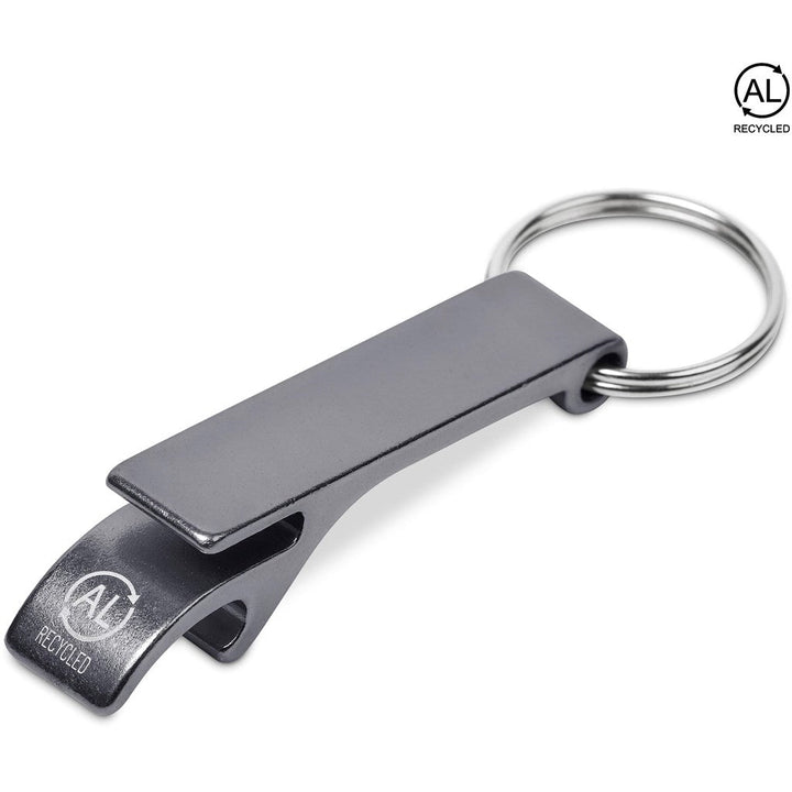 Altitude Cog Recycled Aluminium Bottle Opener Keyholder | Custom Branded & Personalised Corporate Gifts | Just Brand