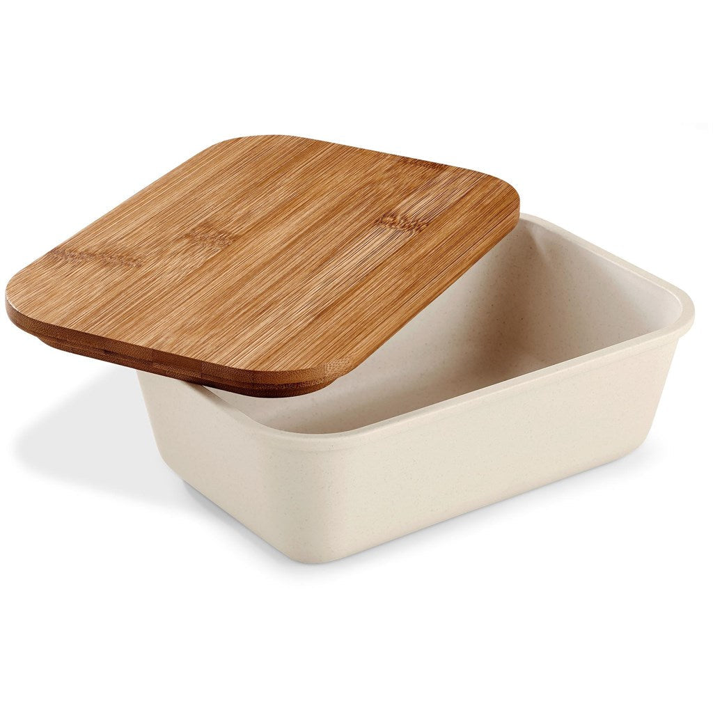 Kooshty Natura Bamboo Fibre Lunch Box-Kitchen Essentials-corporate gift ideas for employees-branded corporate gifts | corporate gifts south africa | Just Brand