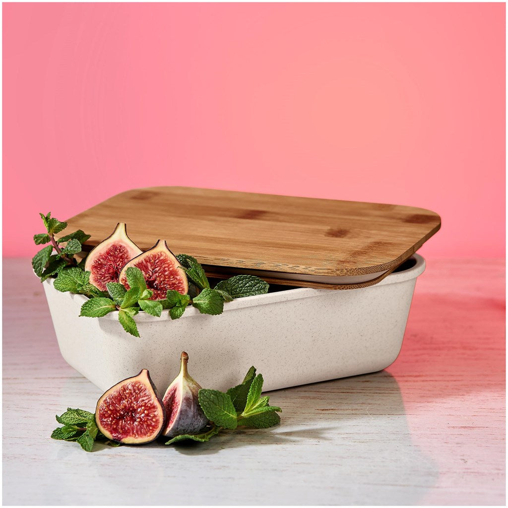 Kooshty Natura Bamboo Fibre Lunch Box-Kitchen Essentials-corporate gift ideas for employees-branded corporate gifts | corporate gifts south africa | Just Brand