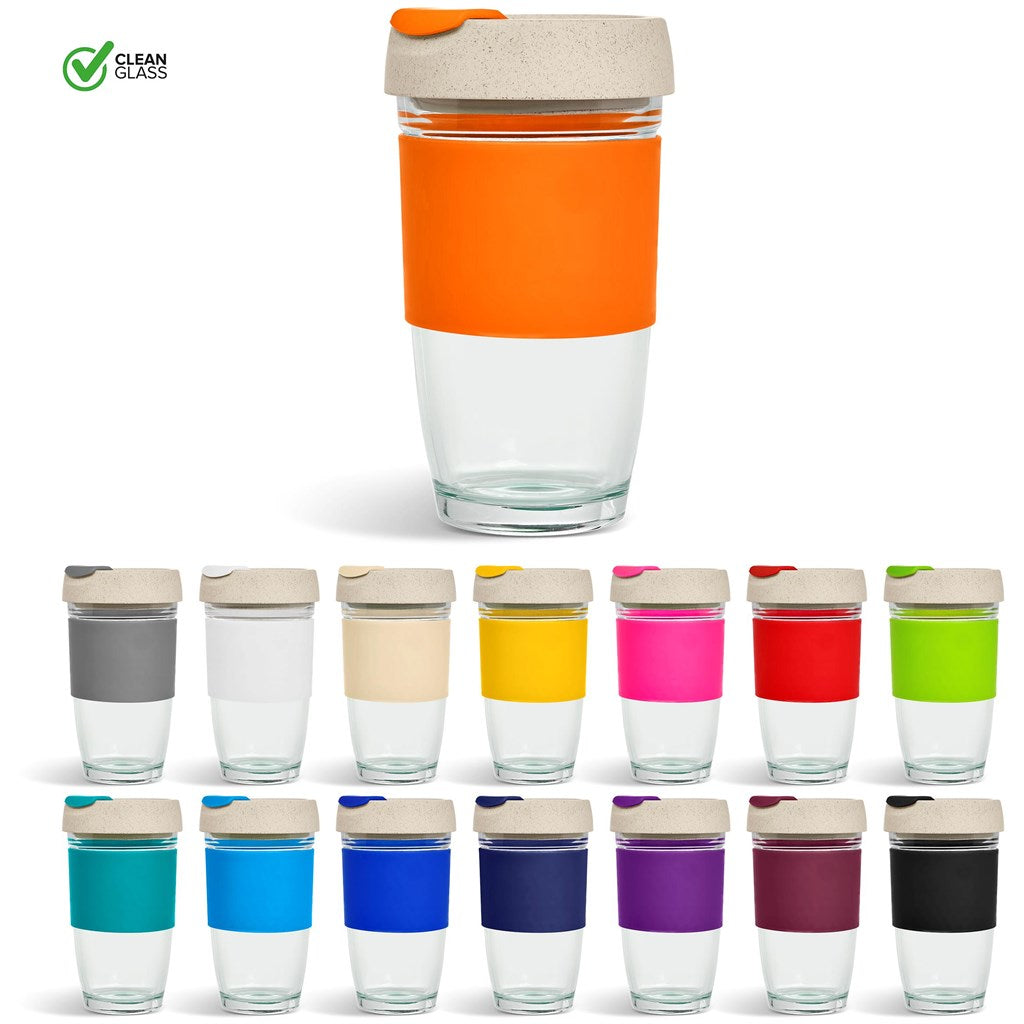 Kooshty Jumbo Chacha Glass Kup - 480ML | Glass Drinkware | Custom branded Cups | Giftwrap Shop