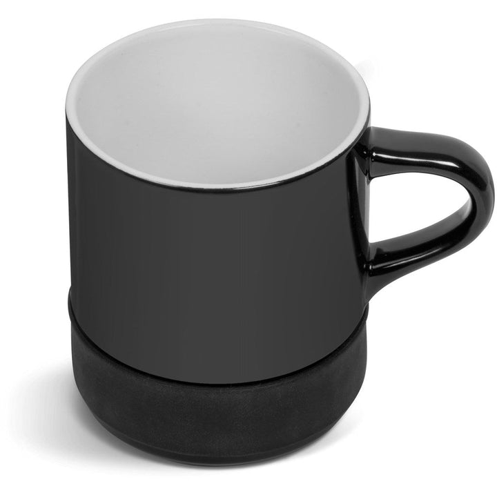 Black Ceramic Coffee Mug - 320ml