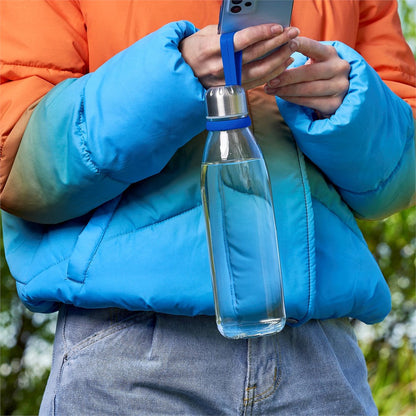 Kooshty Loopy Glass Water Bottle - 650ml