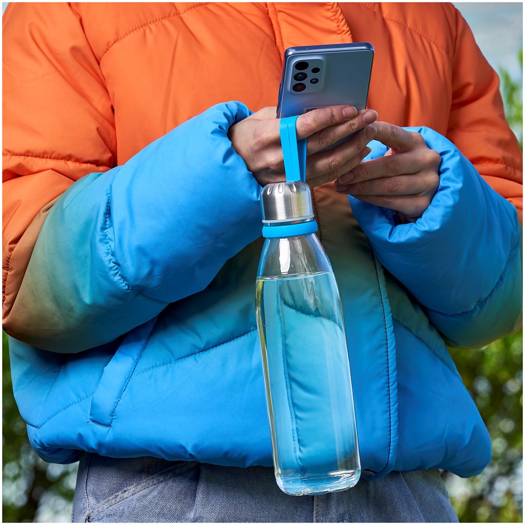 Kooshty Loopy Glass Water Bottle - 650ml