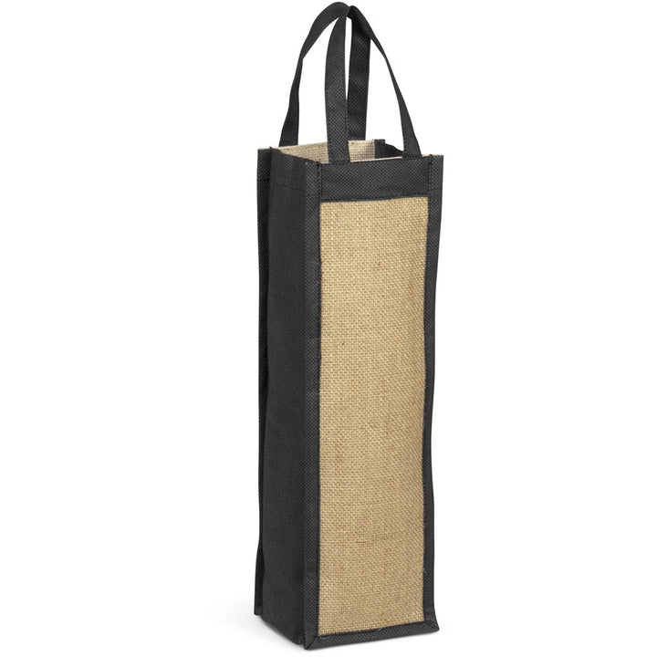 Bordeaux Jute Wine Tote-Home and Living | Custom-branded & Personalised Bags | Giftwrap Shop