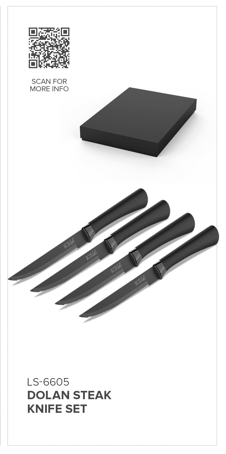 Dolan Steak Knife Set | Custom Branded & Personalised Executive Corporate Gift | Just Brand