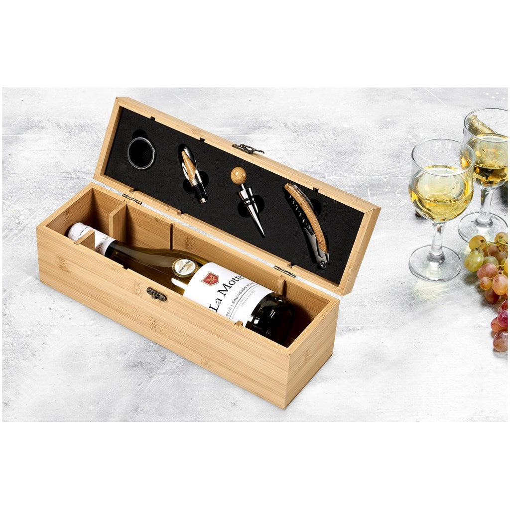 Okiyo Wainoka Bamboo Wine Set-Home and Living-Custom-brsndrd Gifts-Giftwrap Shop