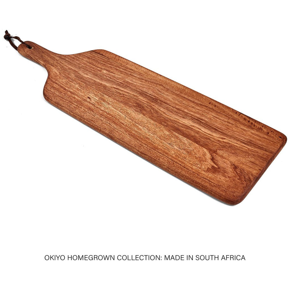 Okiyo Homegrown Large Hardwood Paddle Board-Kitchen Paddle Boards-corporate gift ideas for employees-branded corporate gifts | corporate gifts south africa | Just Brand
