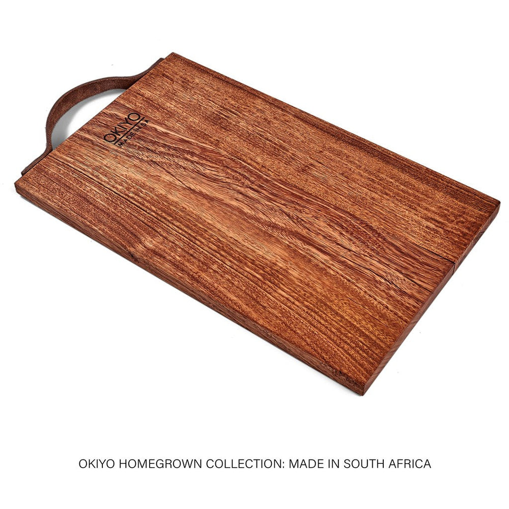 Okiyo Homegrown Large Hardwood Steak Board | Home and Living | Custom branded & personalised corporate gifts | Giftwrap Shop