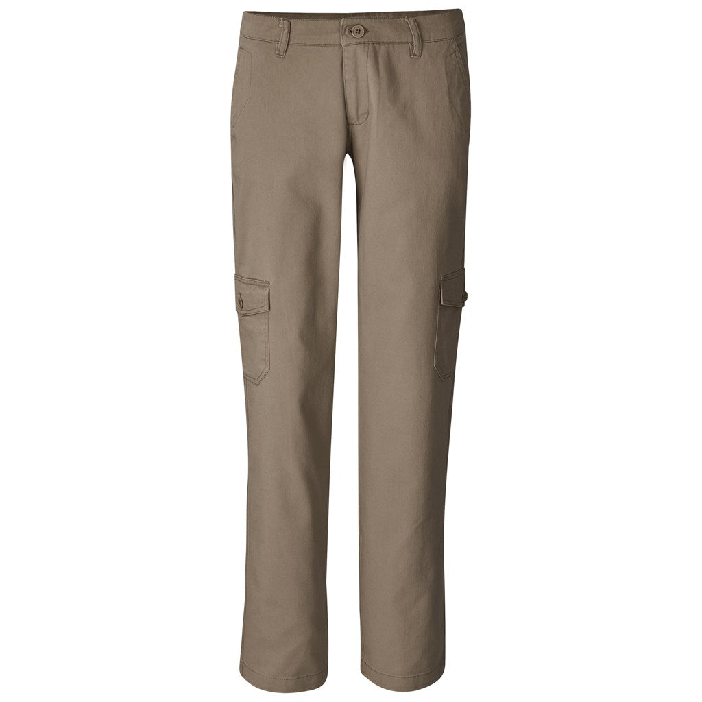 Ladies Cargo Pants - Natural-Pants Skirts And Belts | Corporate Clothing | Gift Wrap Shop