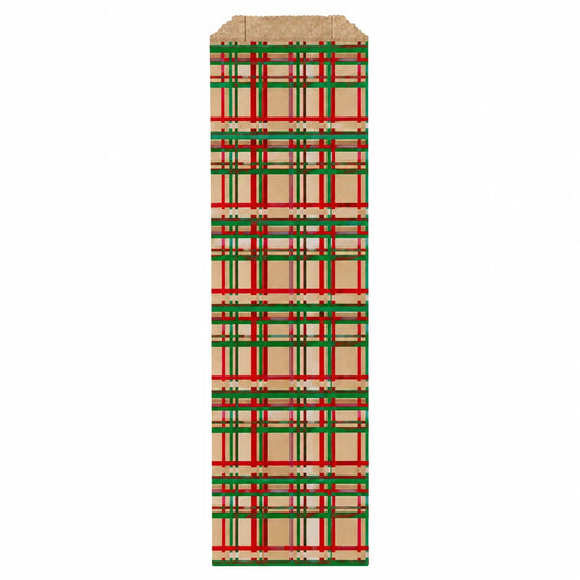 Red & Green Block Wine Packets