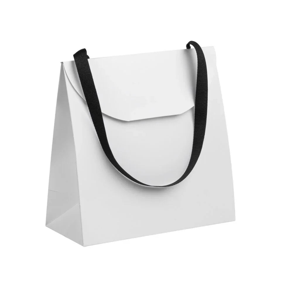 Luxe White Jewellery Bag