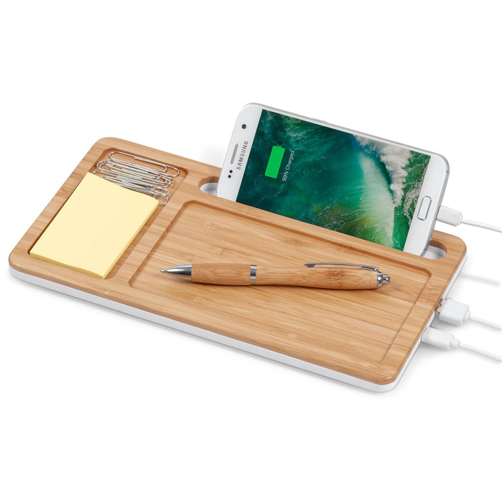 Okiyo Musen Wireless Charger Desk Organiser | Wireless Chargers | Giftwrap Shop