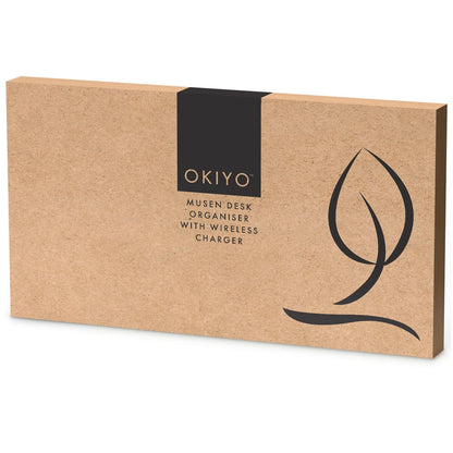 Okiyo Musen Wireless Charger Desk Organiser | Wireless Chargers | Giftwrap Shop