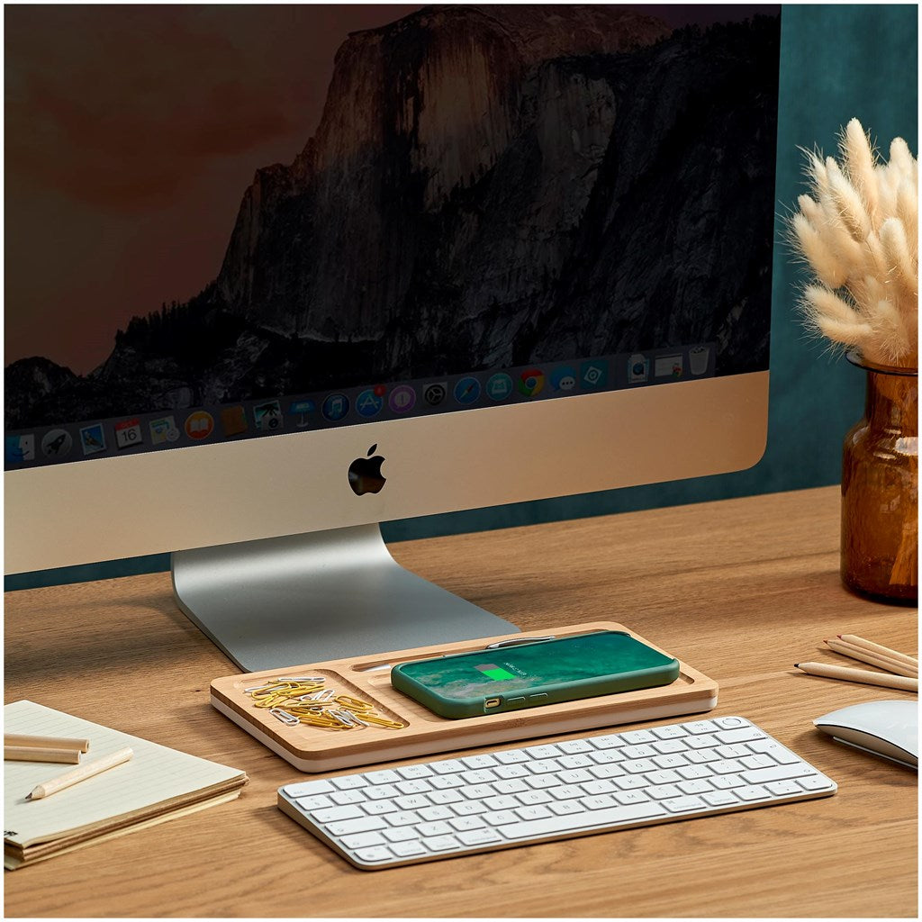 Okiyo Musen Wireless Charger Desk Organiser | Wireless Chargers | Giftwrap Shop
