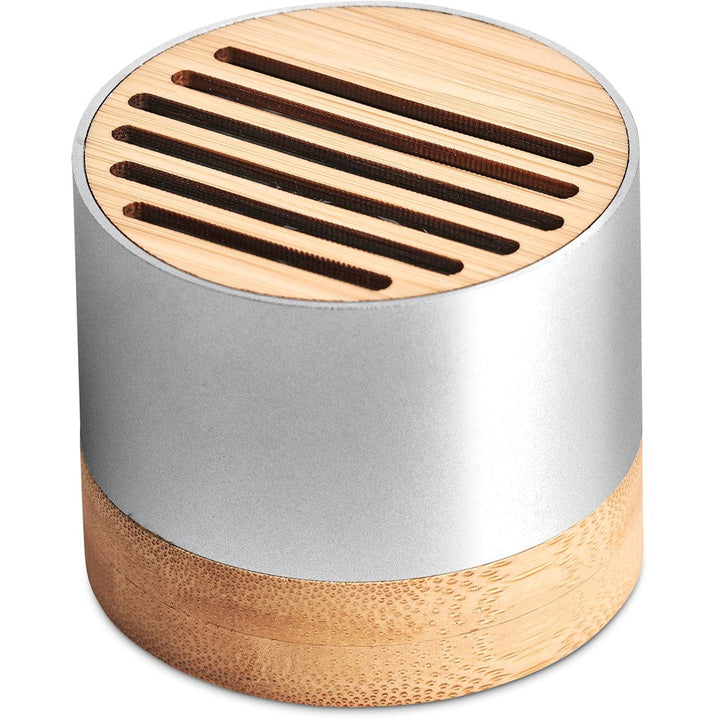 Okiyo Utau Bamboo & Recycled Aluminium Bluetooth Speaker-Speakers-Gift Wrap Shop