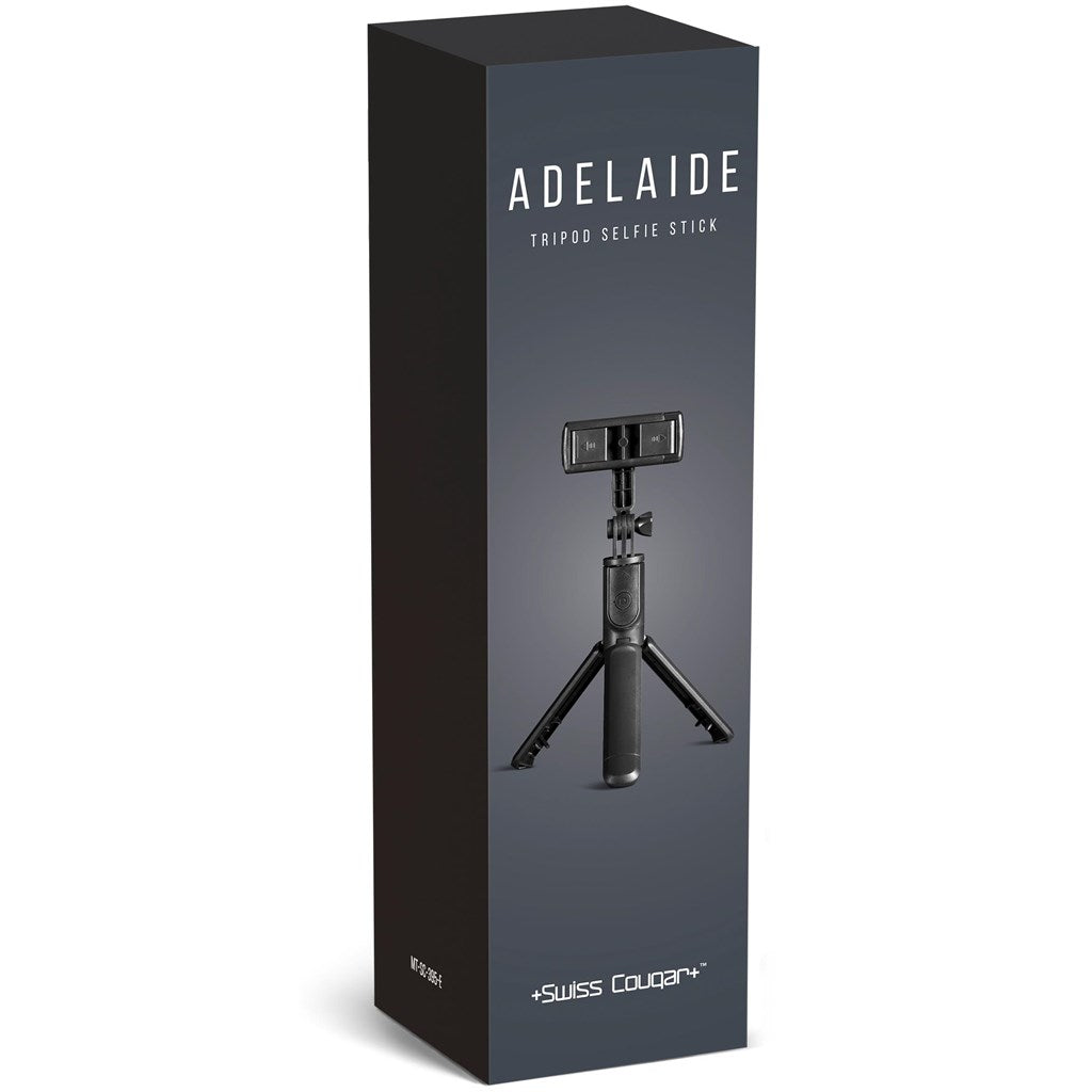 Swiss Cougar Adelaide Tripod Selfie Stick-Tech Accessories-corporate gift ideas for employees-branded corporate gifts | corporate gifts south africa | Just Brand