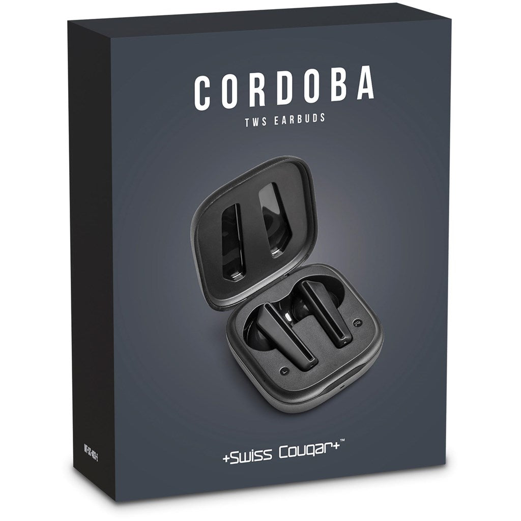 Swiss Cougar Cordoba TWS Earbuds-Mobile Tech-Gift Wrap Shop