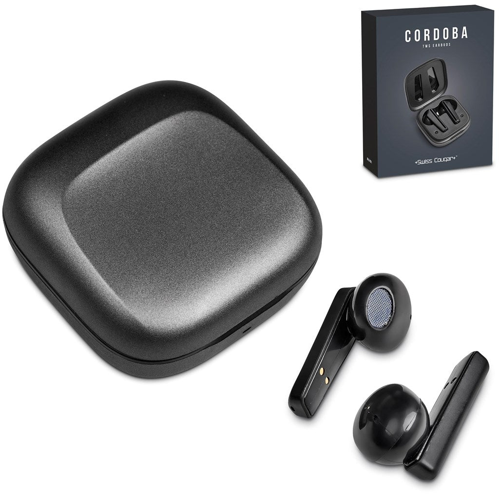 Swiss Cougar Cordoba TWS Earbuds-Mobile Tech-Gift Wrap Shop