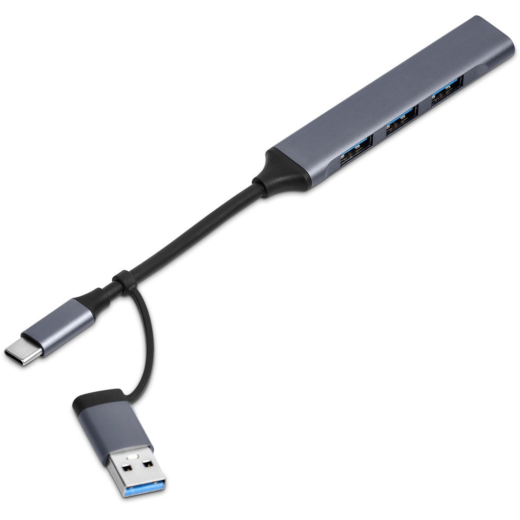 Swiss Cougar Vilnius 2-in-1 Connector USB Hub | USB Hubs | Custom-Branded Promotional Gifts | Giftwrap Shop