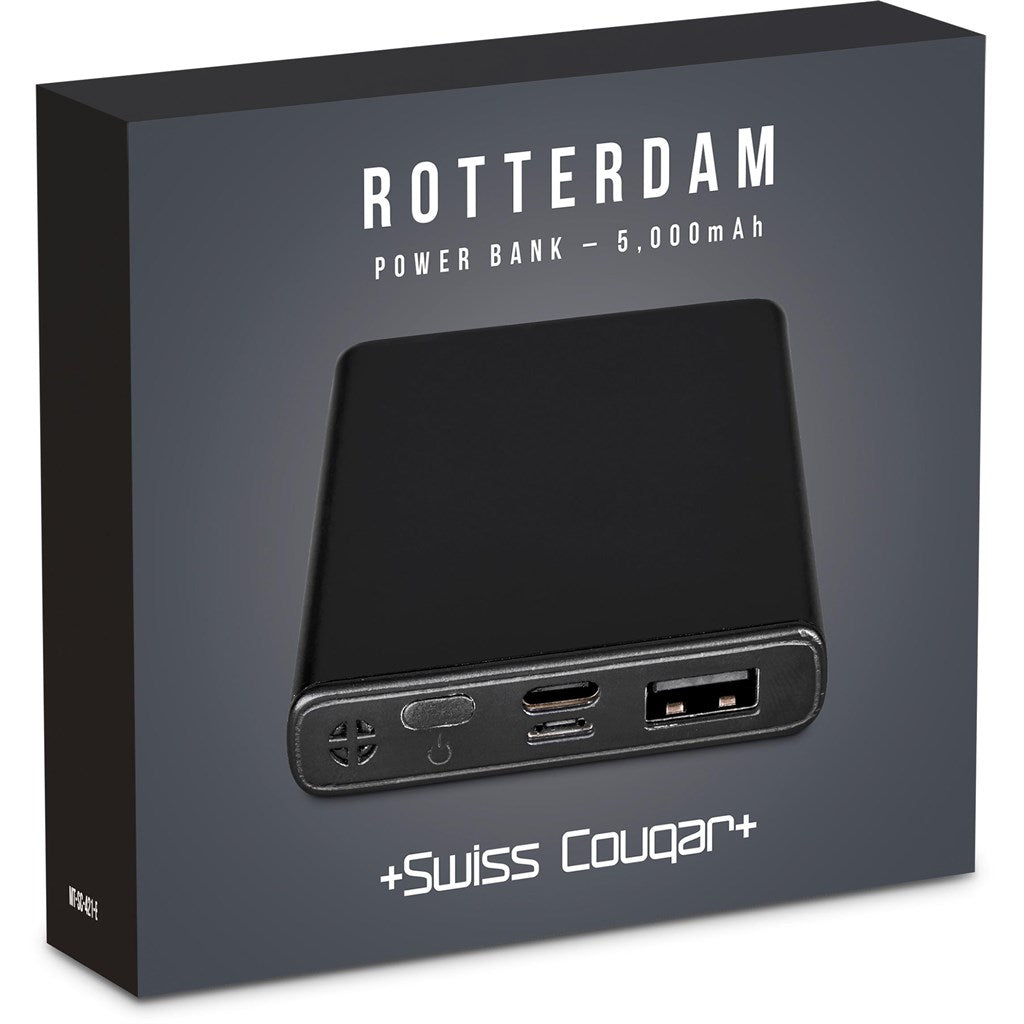 Swiss Cougar Rotterdam Power Bank – 5000mAh-Power Banks-custom-branded-Gift Wrap Shop