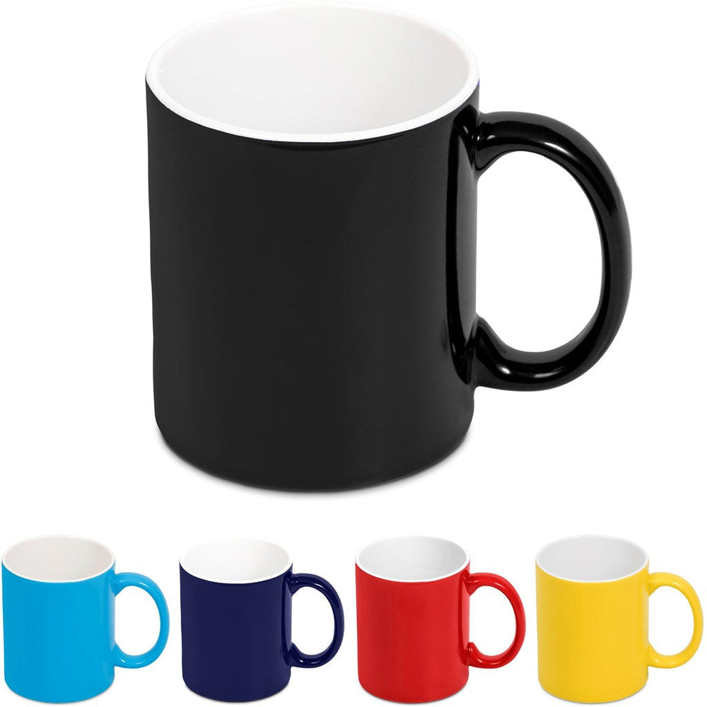 Omega Ceramic Coffee Mug - 330ml-Ceramic Mugs-Custom branded & personalised mugs-Giftwrap Shop