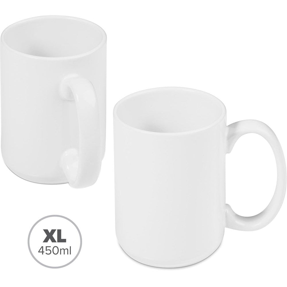 Altitude Super Sublimation Ceramic Coffee Mug - 450ml-Ceramic Mugs-Custom branded & personalised mugs-Giftwrap Shop