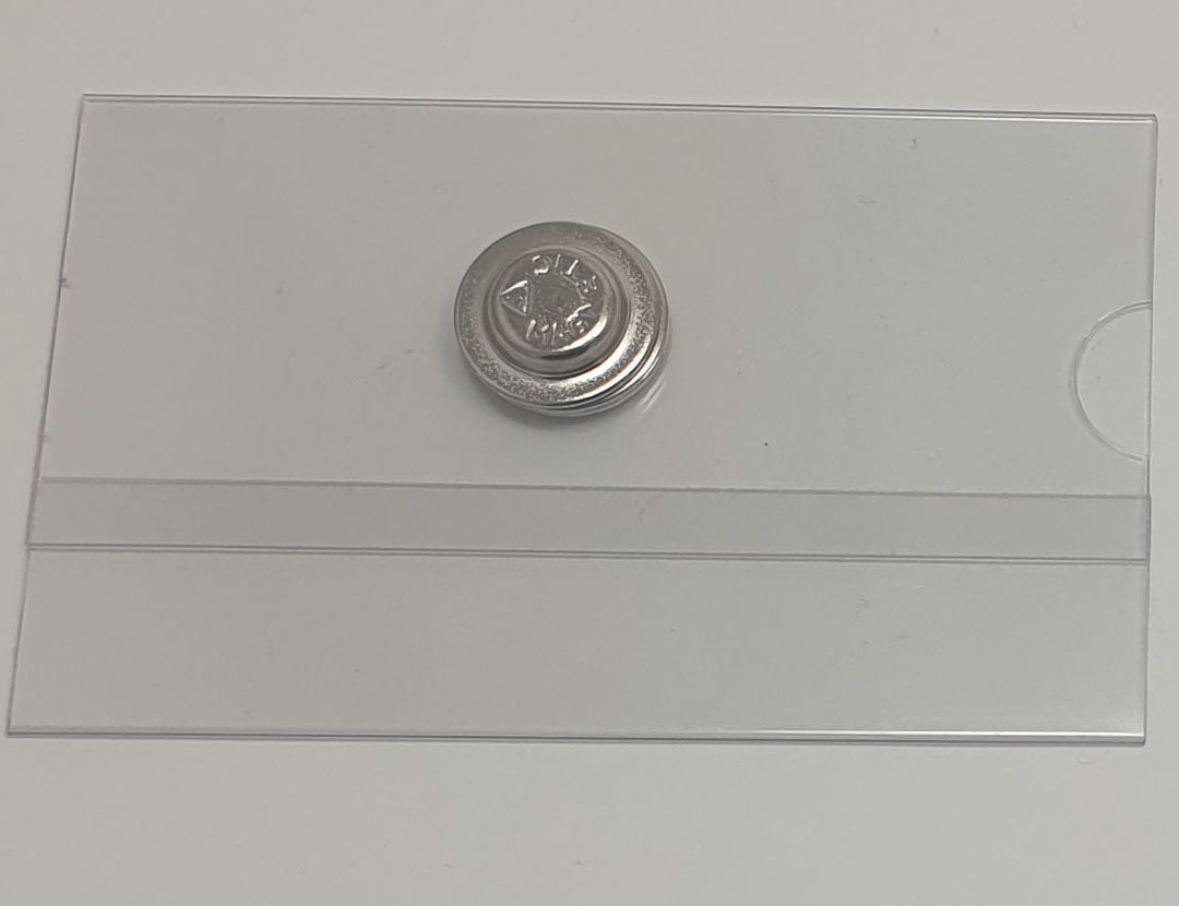 Clear Semi-Rigid PVC Card Holders with Magnetic Backing