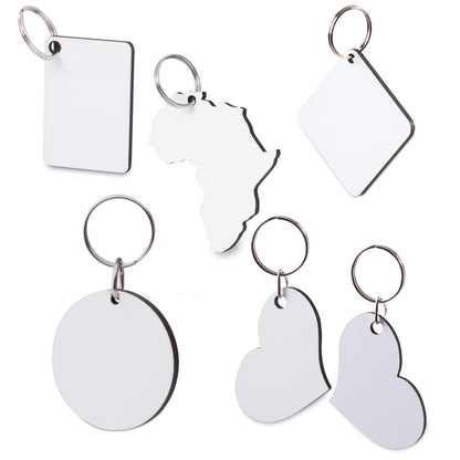 Hardboard Keyrings - product view 1