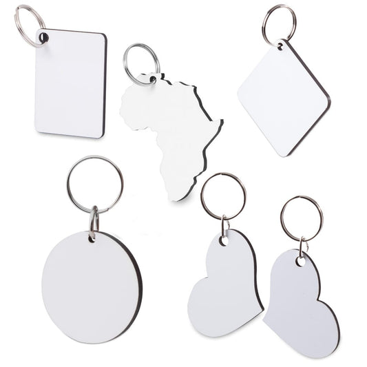 Hardboard Keyrings - product view 1