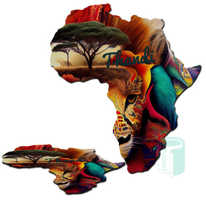 Mousepad Africa - Pack of 5 - product view 2