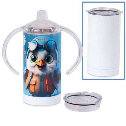 Mug 12oz Kids Slim Sippy Cup - product view 2