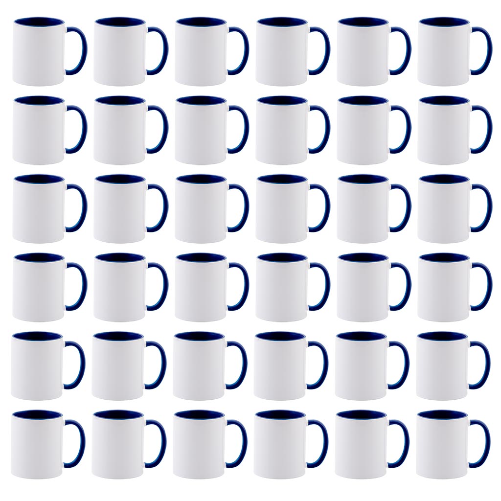 Two Tone Inner & Handle Mugs - product view 9