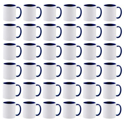 Two Tone Inner & Handle Mugs - product view 9